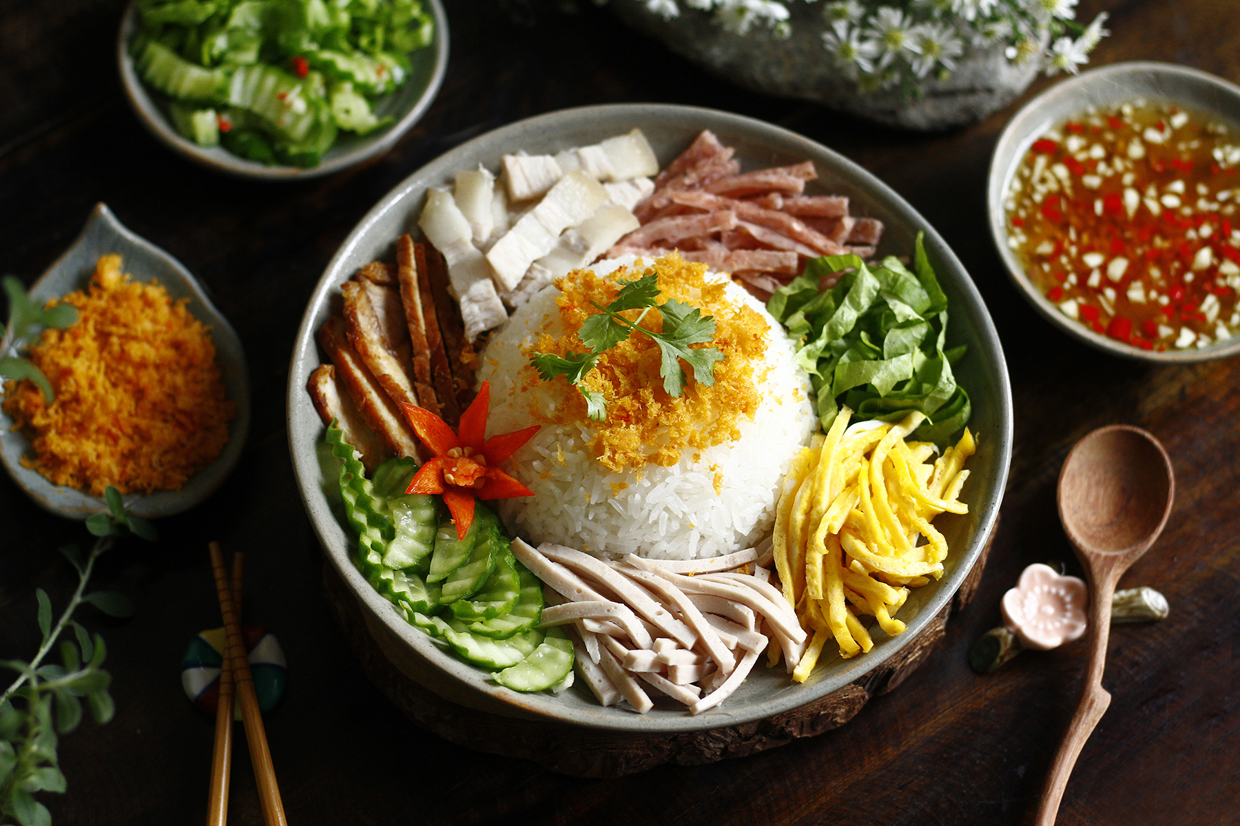 Cơm âm phủ kiểu Huế